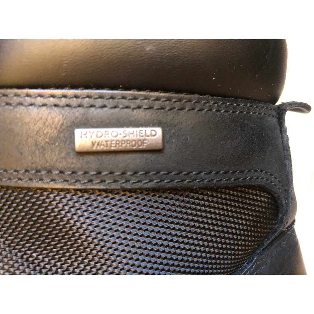 Rockport Men's Black Lace-Up Leather and Textile Boots - Picture 9 of 14